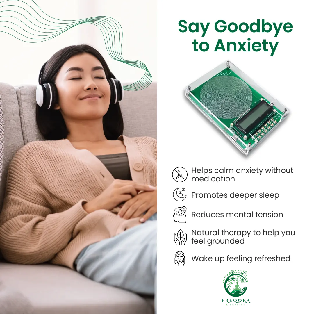 Bio-Healing Frequency Generator V2 - Your Journey to Restful Sleep & Stress-Free Living