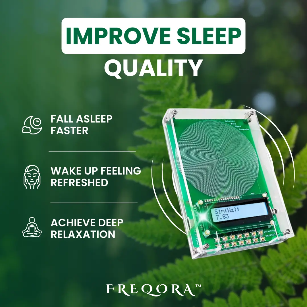 Bio-Healing Frequency Generator V2 - Your Journey to Restful Sleep & Stress-Free Living