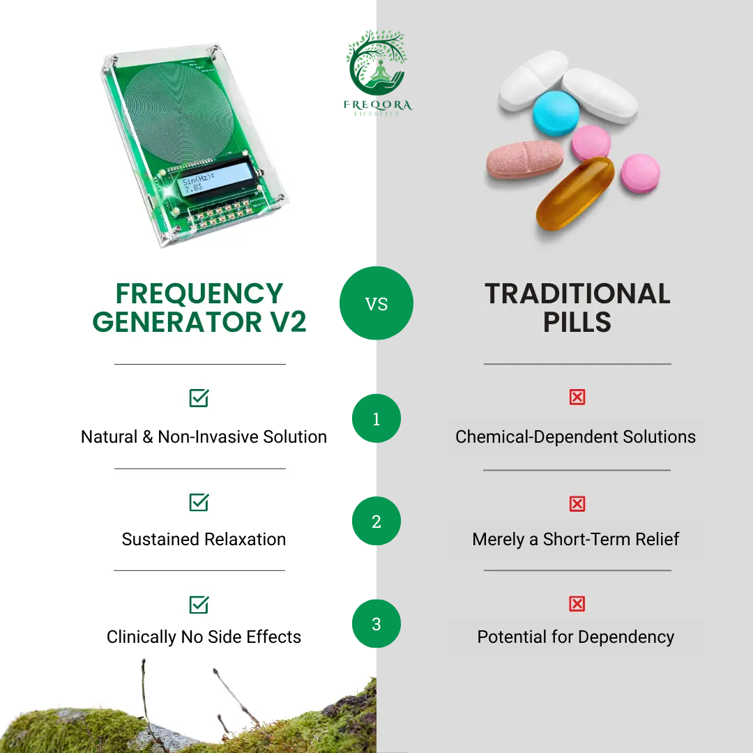 Bio-Healing Frequency Generator V2 - Your Journey to Restful Sleep & Stress-Free Living