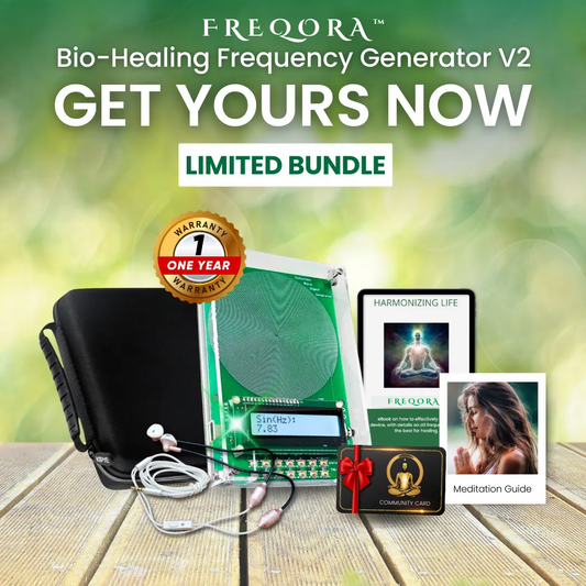 Bio-Healing Frequency Generator V2 - Your Journey to Restful Sleep & Stress-Free Living